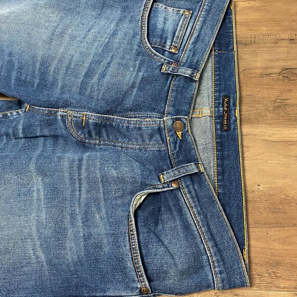 Nudie Grim Tim 36 x 30 Indigo Feeling - Picture 2 of 4